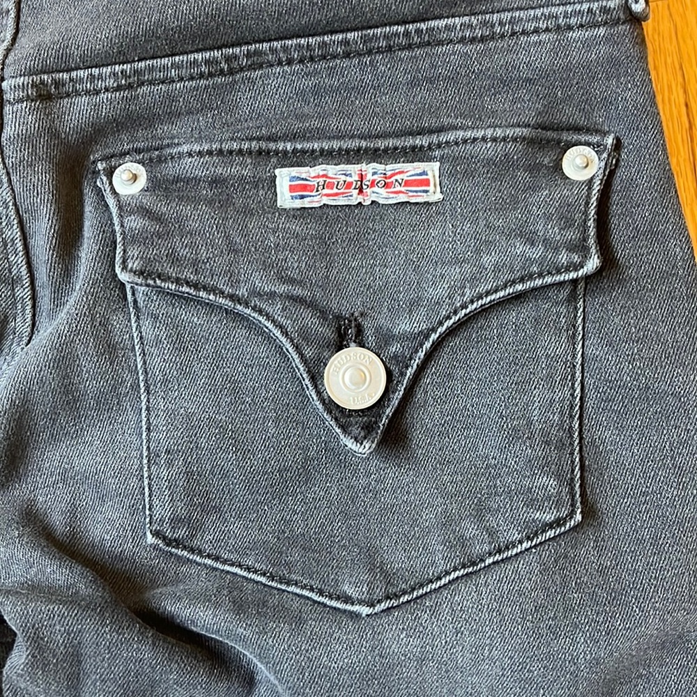 Hudson Collin Skinny gray jeans